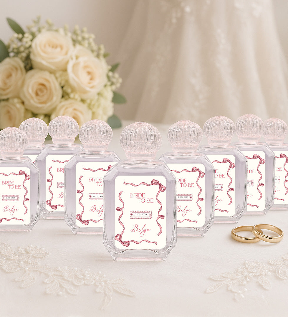 Kişiye Özel 10'lu Bride To Be 30 ml Kolonya