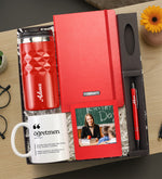 Kristal Termos & Kalem & Defter & Kupa & Çerçeve Öğretmene Hediye Seti