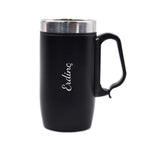 Turuncu Defter & Rose Metalik Roller Kalem & Kulplu Siyah Termos & Beta Tea Bitki Çayı & Metal Kutulu Mum Hediye Seti