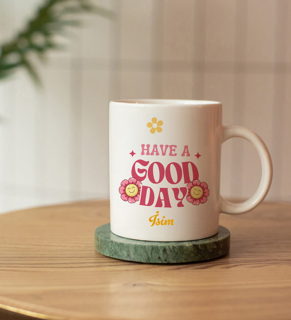 Kedi Yastık & Çerçeve & Kupa Hediye Seti