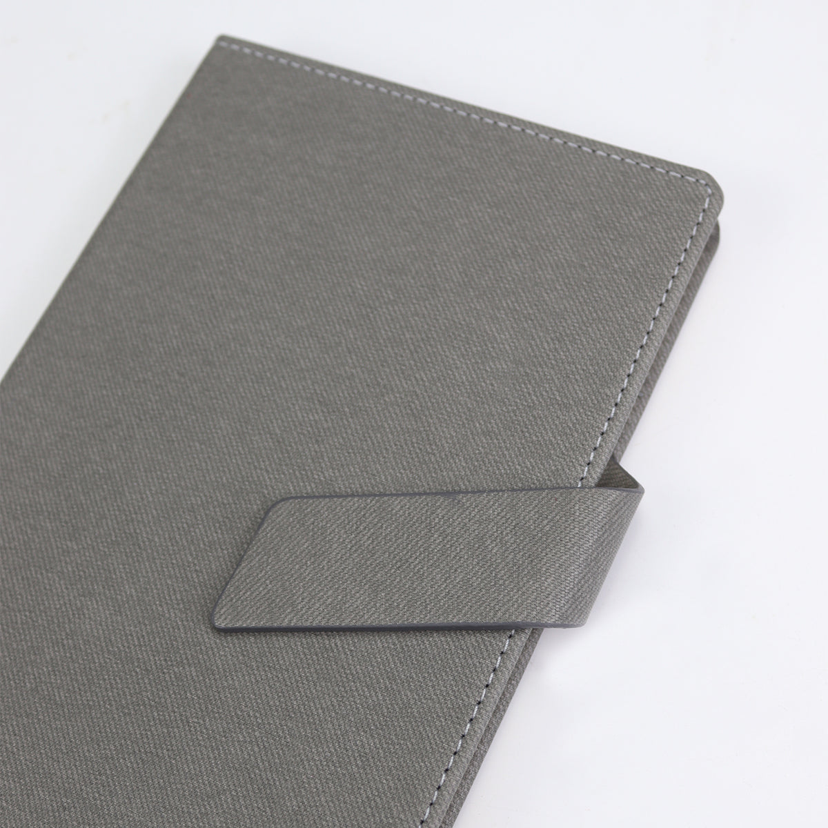 Mıknatıslı Gri Tarihsiz Defter