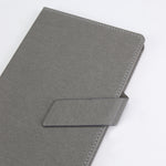 Mıknatıslı Gri Tarihsiz Defter