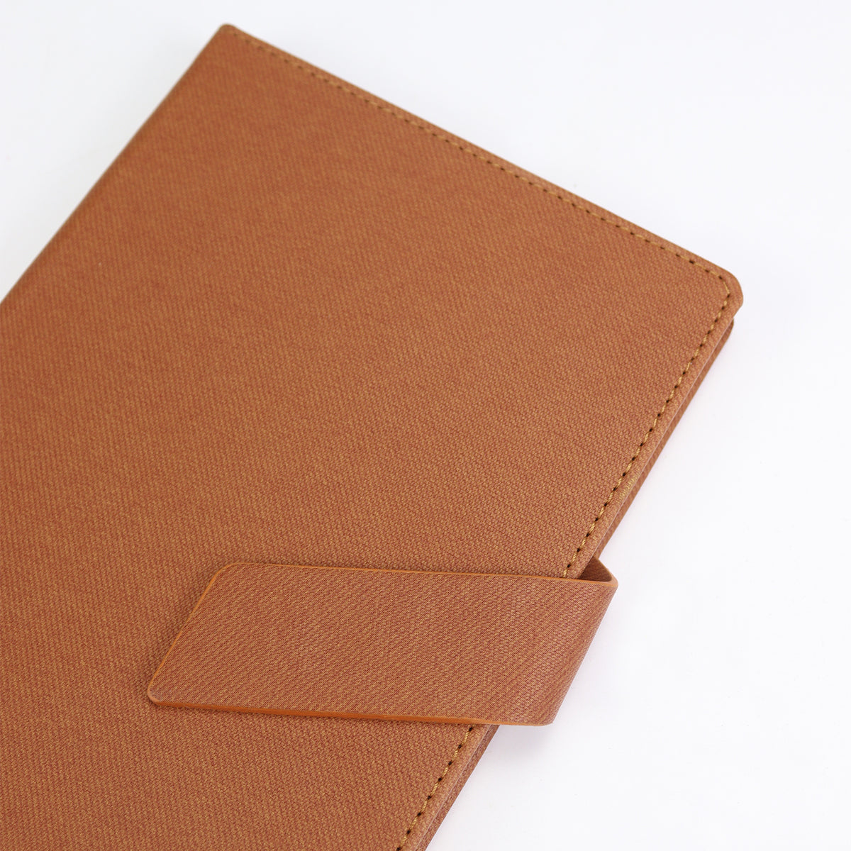 Mıknatıslı Kahverengi Tarihsiz Defter