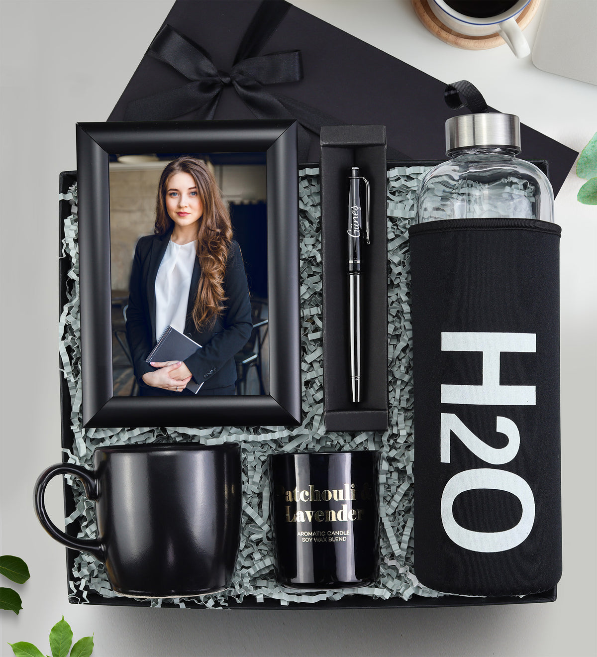 Matara & Çerçeve & Kalem & Mum & Kupa Premium Hediye Seti