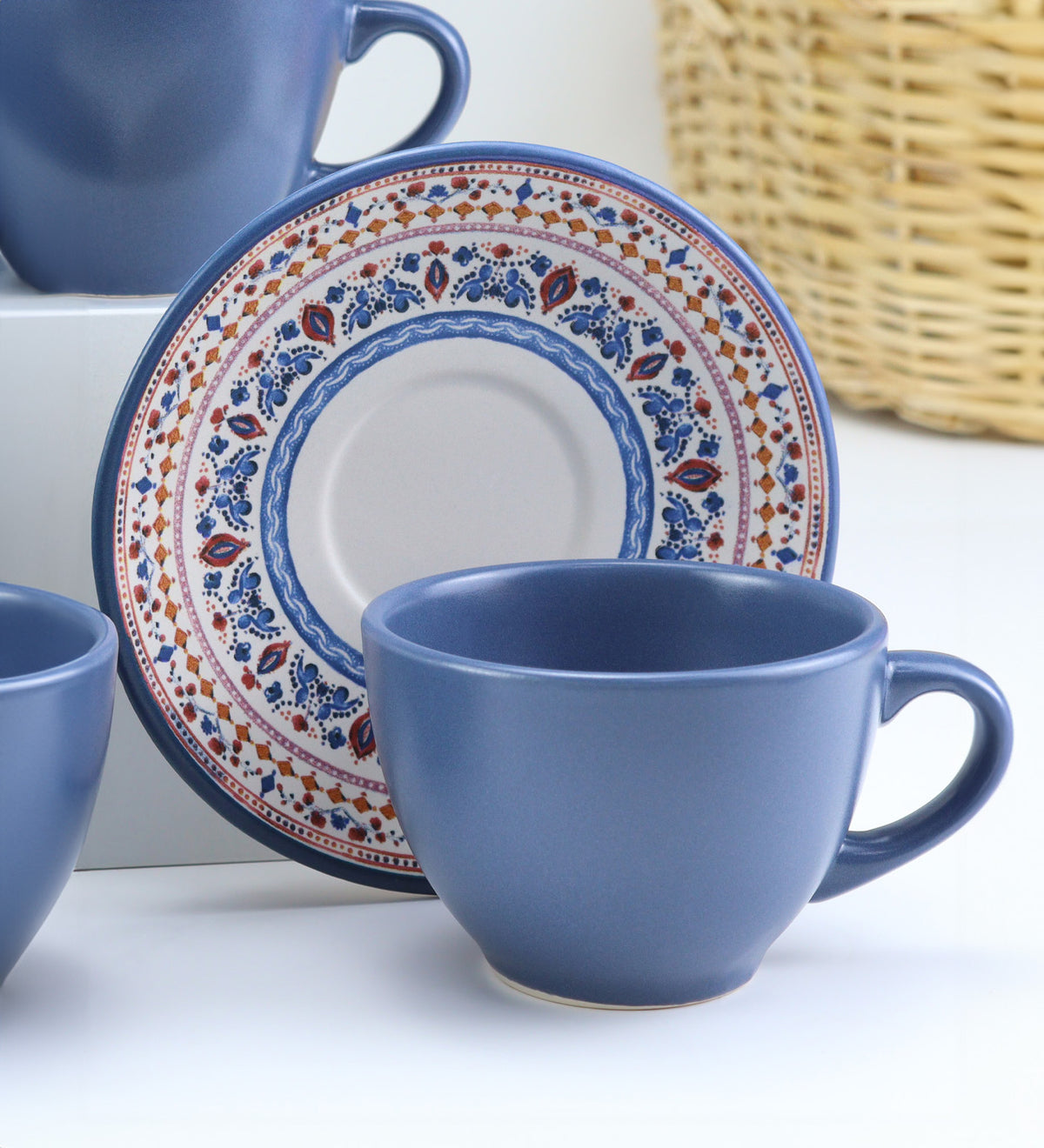 Matara & Motto Yastık & Çay Fincanı Hediye Seti