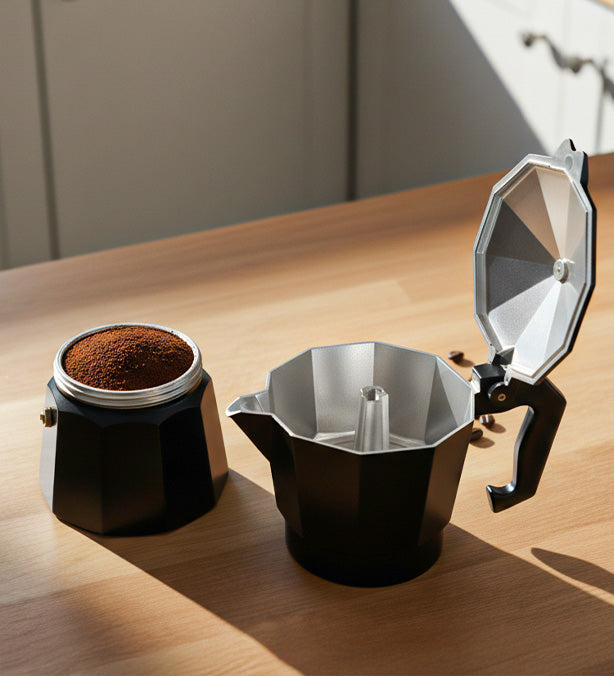 Siyah Moka Pot Cezve