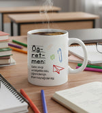 Dereceli Termos & Turuncu Defter & 200ml Kolonya & Gold Roller Kalem & Öğretmen Kupa Hediye Seti