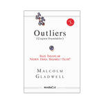Outliers Kitap & Kristal Termos & Alerya Premium Filtre Kahve & Rakle Lacivert Mum Hediye Seti