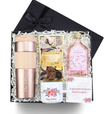 Kişiye Özel Termos & T Kupa & Melodi Vela Çikolata & Trendmiya Kolonya Hediye Seti