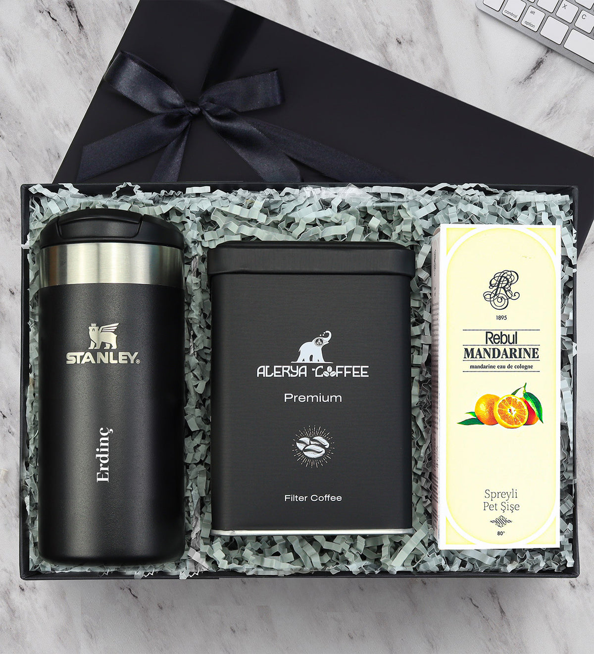 Stanley Termos Filtre Kahve Rebul Kolonya Hediye Seti