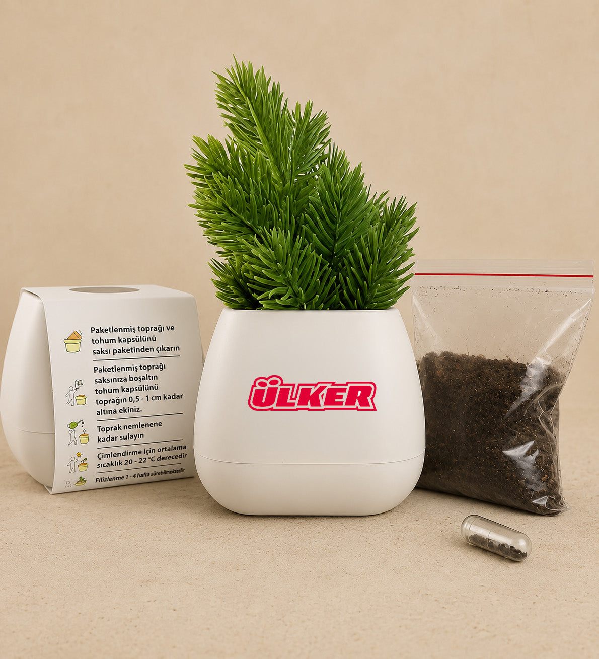 Saksılı Bitki Dikim Kiti
