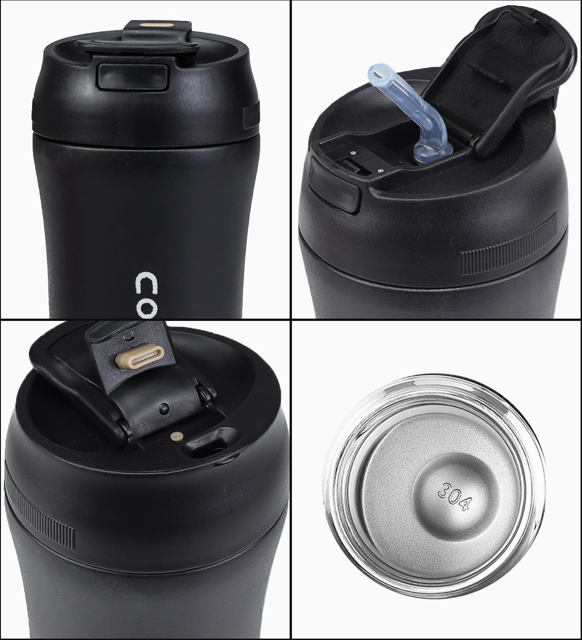 Pipetli Çelik Termos