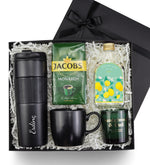 Termos & Kupa & Kahve & 200ML Kolonya & Mum Premium Hediye Seti