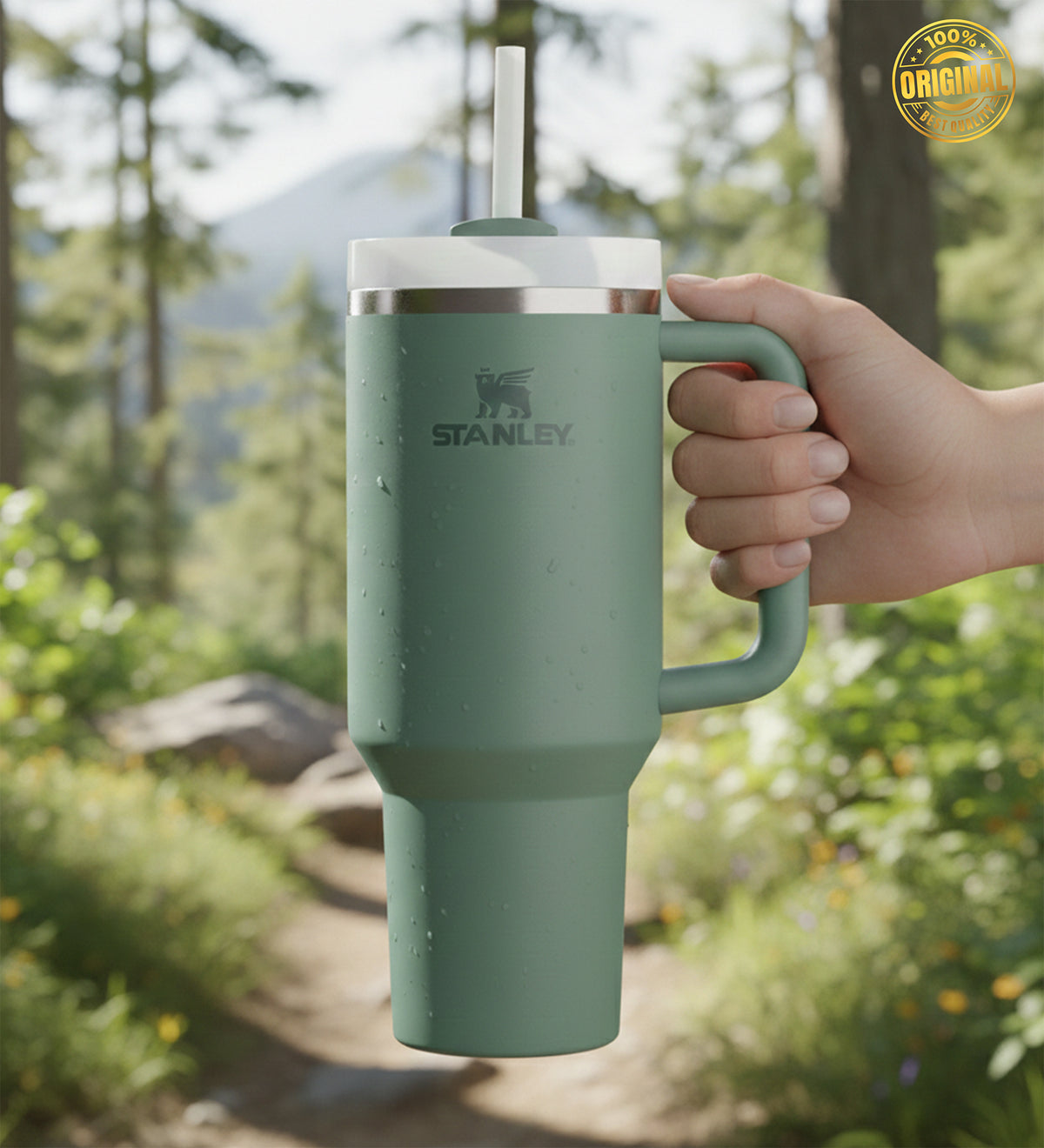 Stanley Termos Quencher H2.O FlowState 1.18L Yeşil