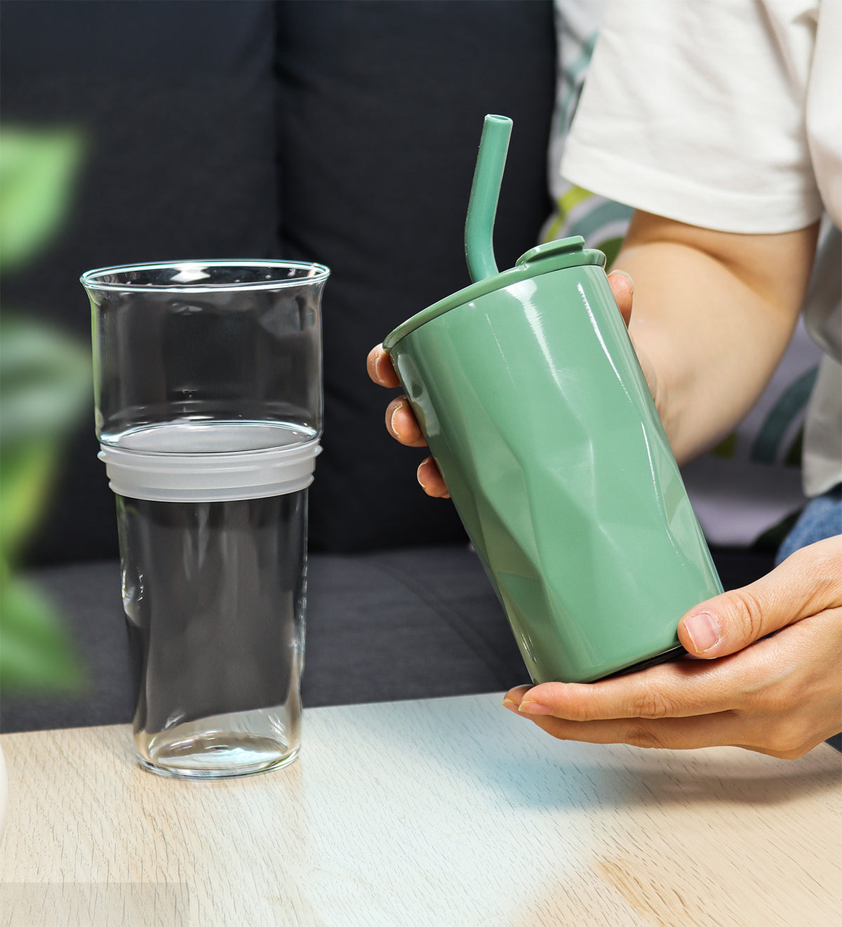 Cam Detox Pipetli Termos 650 ml