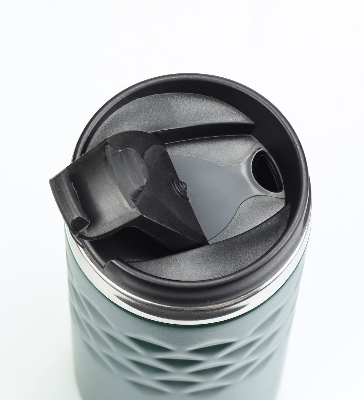 Kişiye Özel 300 ML Yeşil Kristal Çelik Termos