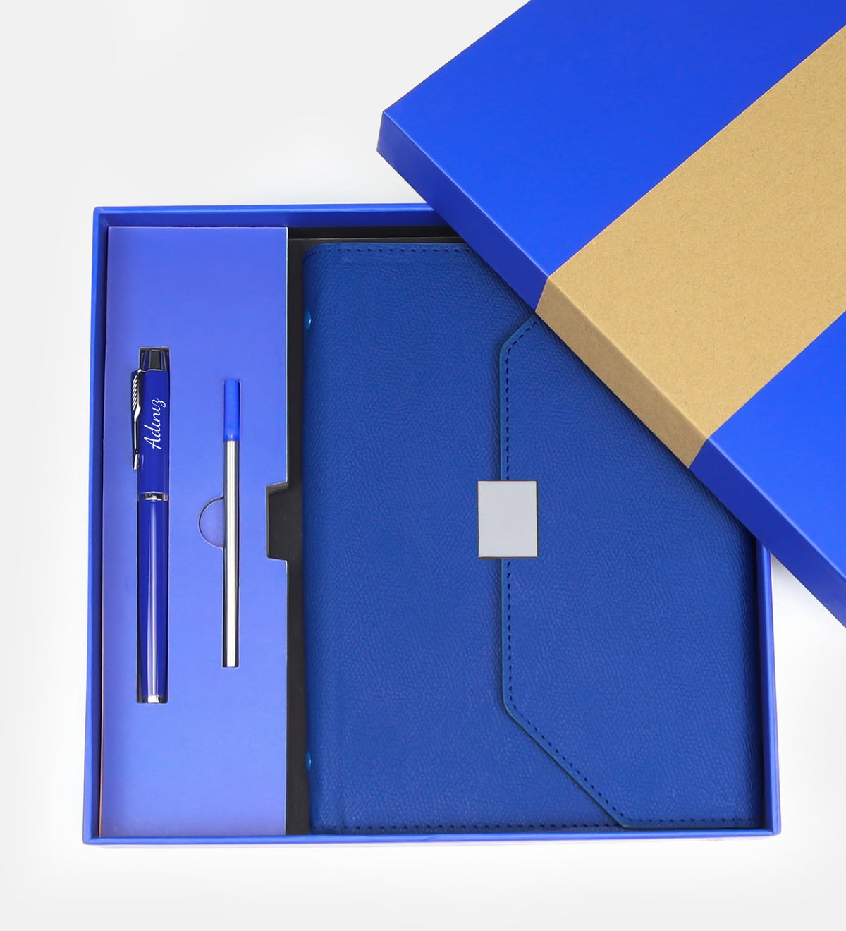 Kişiye Özel Termos & Kutulu Defter Kalem Seti