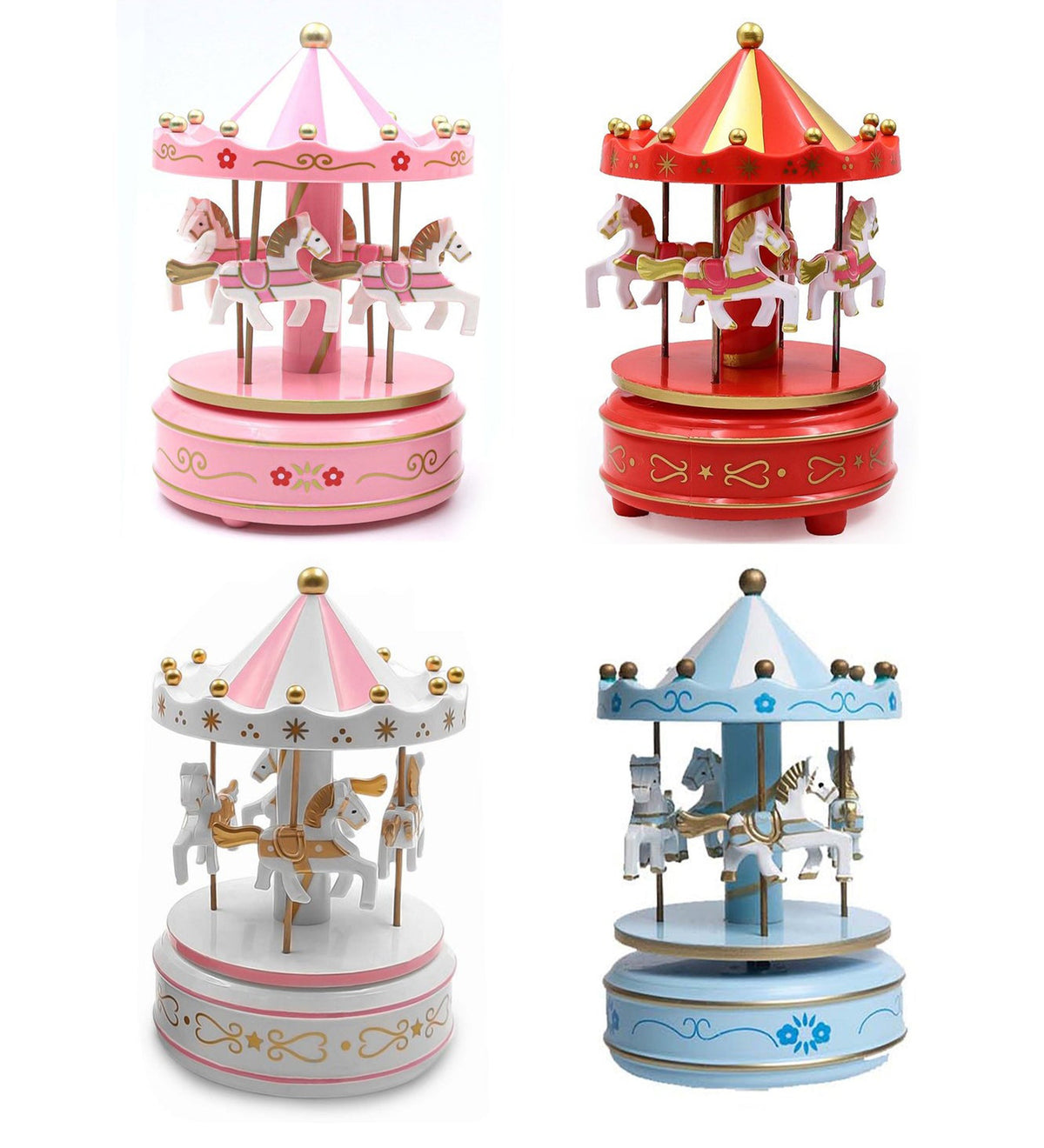 Atlı Karınca Müzik Kutusu & Kupa & Avon Wish Of Love & İnci Yıldız Anahtarlık Hediye Seti