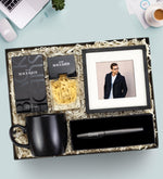 Erkek Parfüm & Kupa & Çerçeve & Roller Kalem Hediye Seti