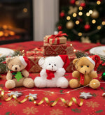 Mini Yılbaşı Ayıcık Anahtarlık