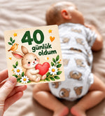 Aylık Bebek Anı Kartları