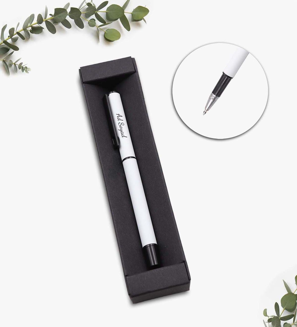 Hediye Kutusunda Kişiye Özel Mat Roller Kalem