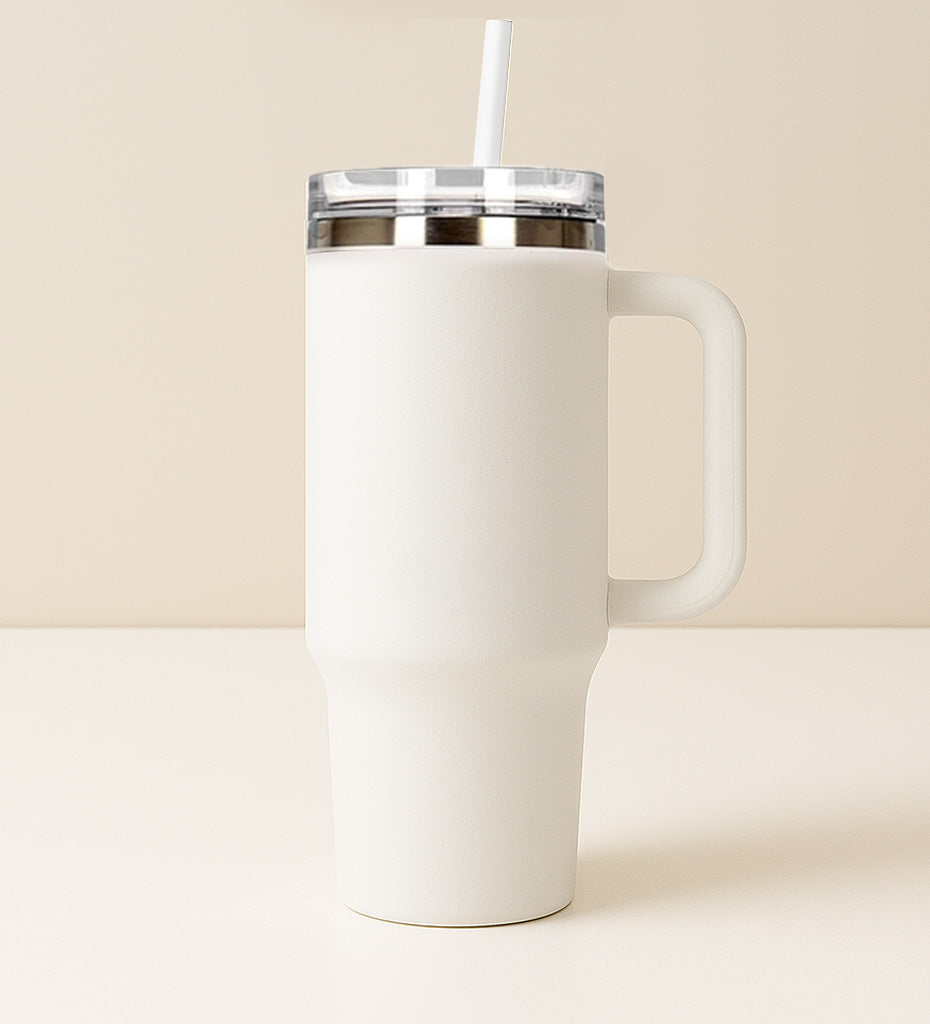 Pipetli Termos & Kalem & Kalem & Bez Çanta & Latte Okula Dönüş Hediye Seti