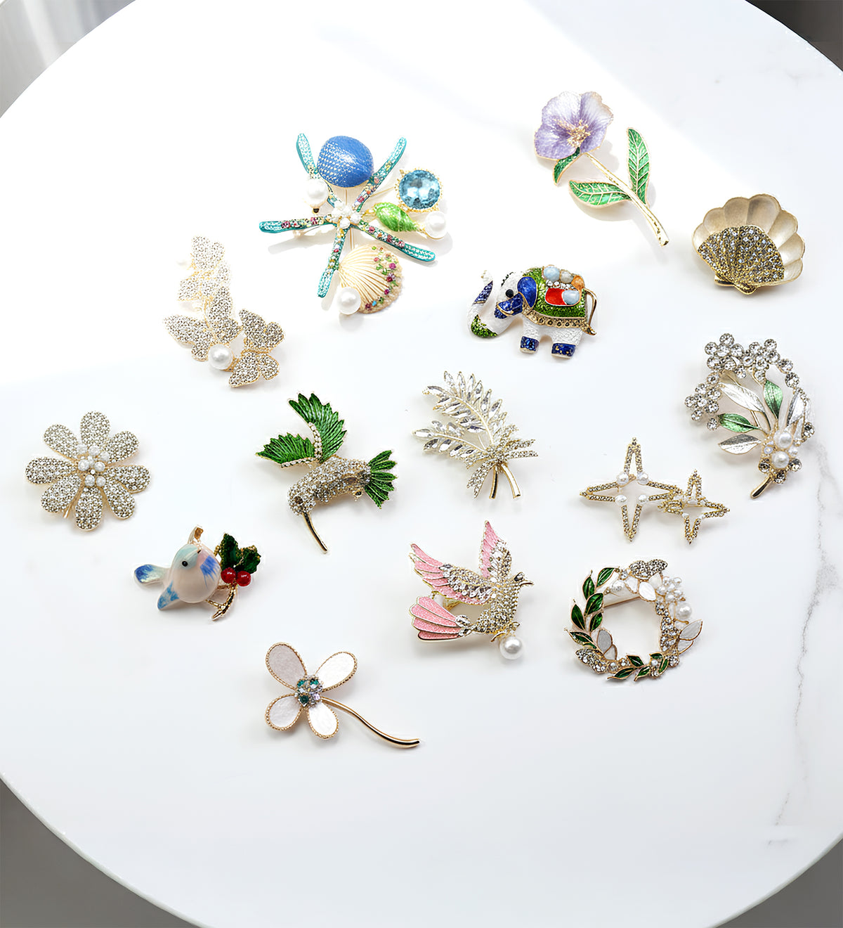 5 Adet Kadınlar Günü Kartında Broş