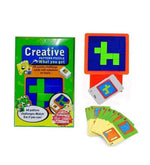 Creative Pattern Puzzle & Kalemlik & Adel Kuru Boya Hediye Seti