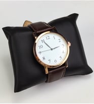 Kişiye Özel Siyah Erkek Cüzdan & Kahverengi Erkek Kol Saati & Eyüp Sabri Tuncer Tıraş Kolonyası Hediye Seti