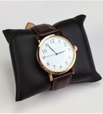 Kişiye Özel Siyah Erkek Cüzdan & Kahverengi Erkek Kol Saati & Eyüp Sabri Tuncer Tıraş Kolonyası Hediye Seti