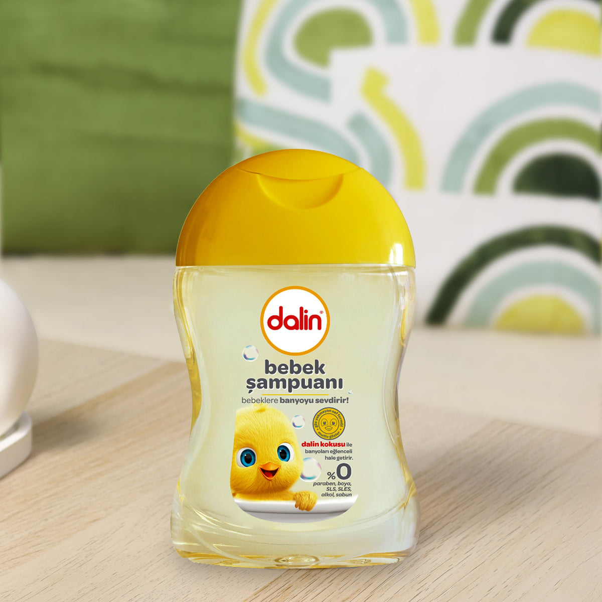 Yenidoğan Bebek Takımı & Dalin Bebek Şampuanı & Ahşap Figürlü Emzik Tutucu Hediye Seti