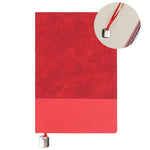 Esnek Kapak Kırmızı Defter & Bordo Metal Roller Kalem & Usb Bellek & Kupa Hediye Seti