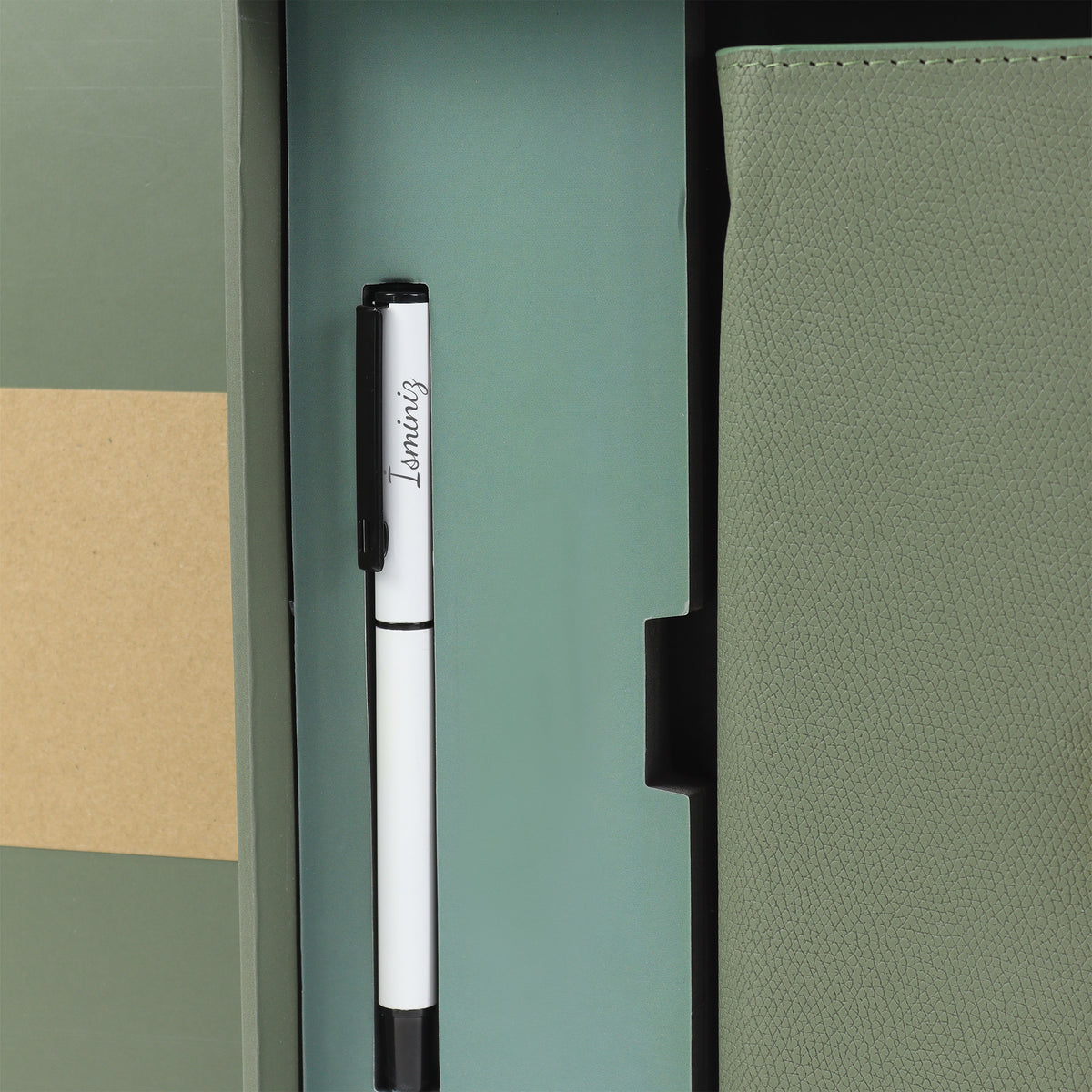 Kutulu Defter Beyaz Kalem Seti