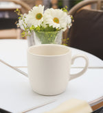 Doğal At Kılı Fırçası & 2'li Teashop Bitki Çayı & Ahşap Tarak & Beyaz Mat Kupa & Kraft Kutulu Mum Hediye Seti