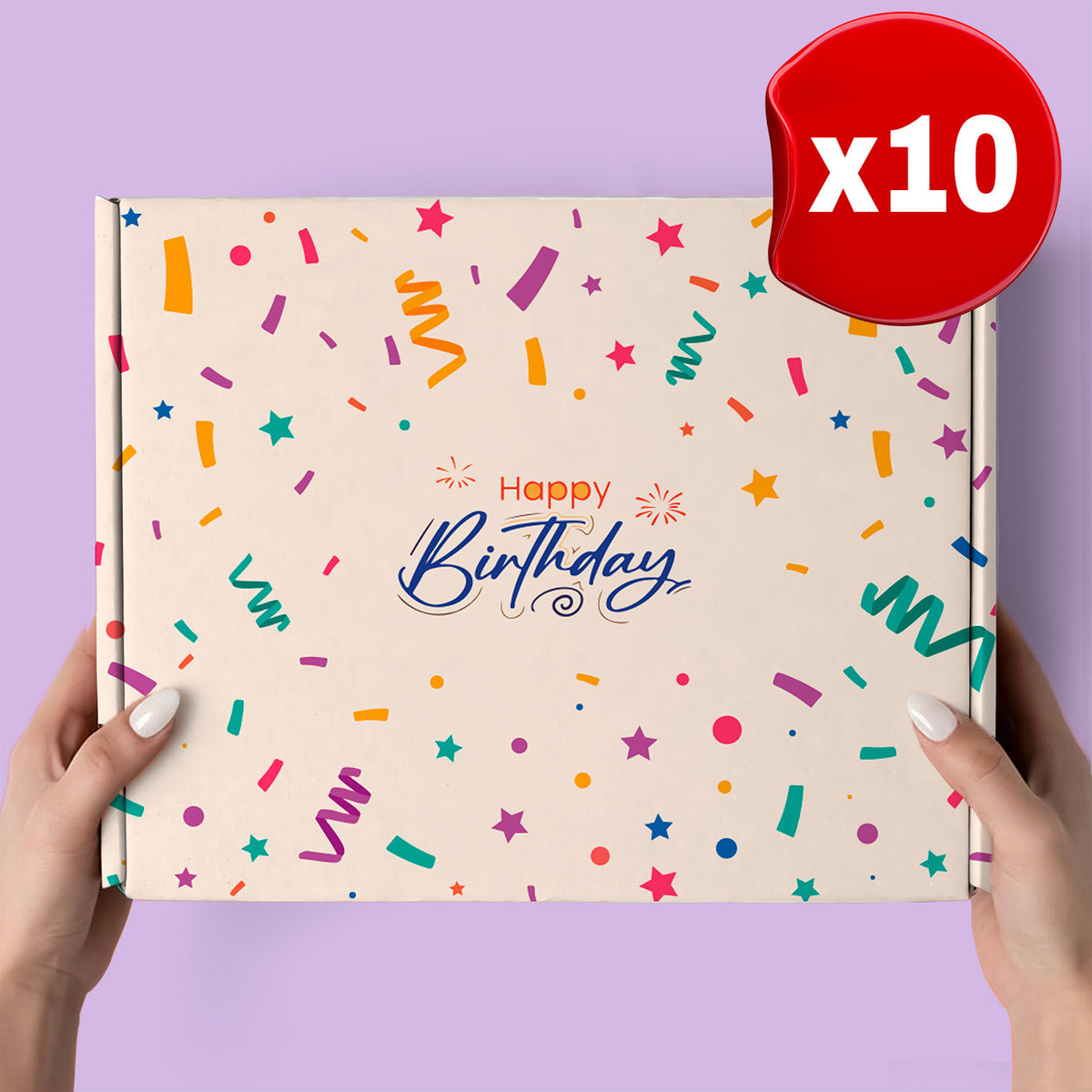Doğum Günü Kutu (10 Adet)
