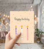 Happy Birthday Mesaj Kartı