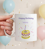 Kişiye Özel Happy Birthday Kupa