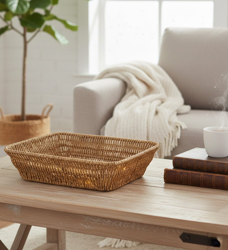 Özel Sepetinde Kristal Termos & 250gr Brazil Filtre Kahve & Dokulu Çerçeve & Kar Küresi & Ekose Mum & 50 ml Pet Şişe Kolonya Hediye Seti