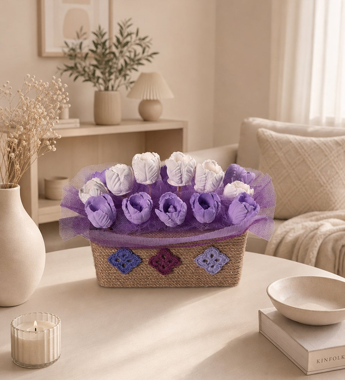 Elegant Kokulu Taş Aranjmanı