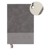 Esnek Kapak Gri Defter & Siyah Metal Roller Kalem & Paspartu Çerçeve & Bitki Çayı & Gri Double Fincan Hediye Seti