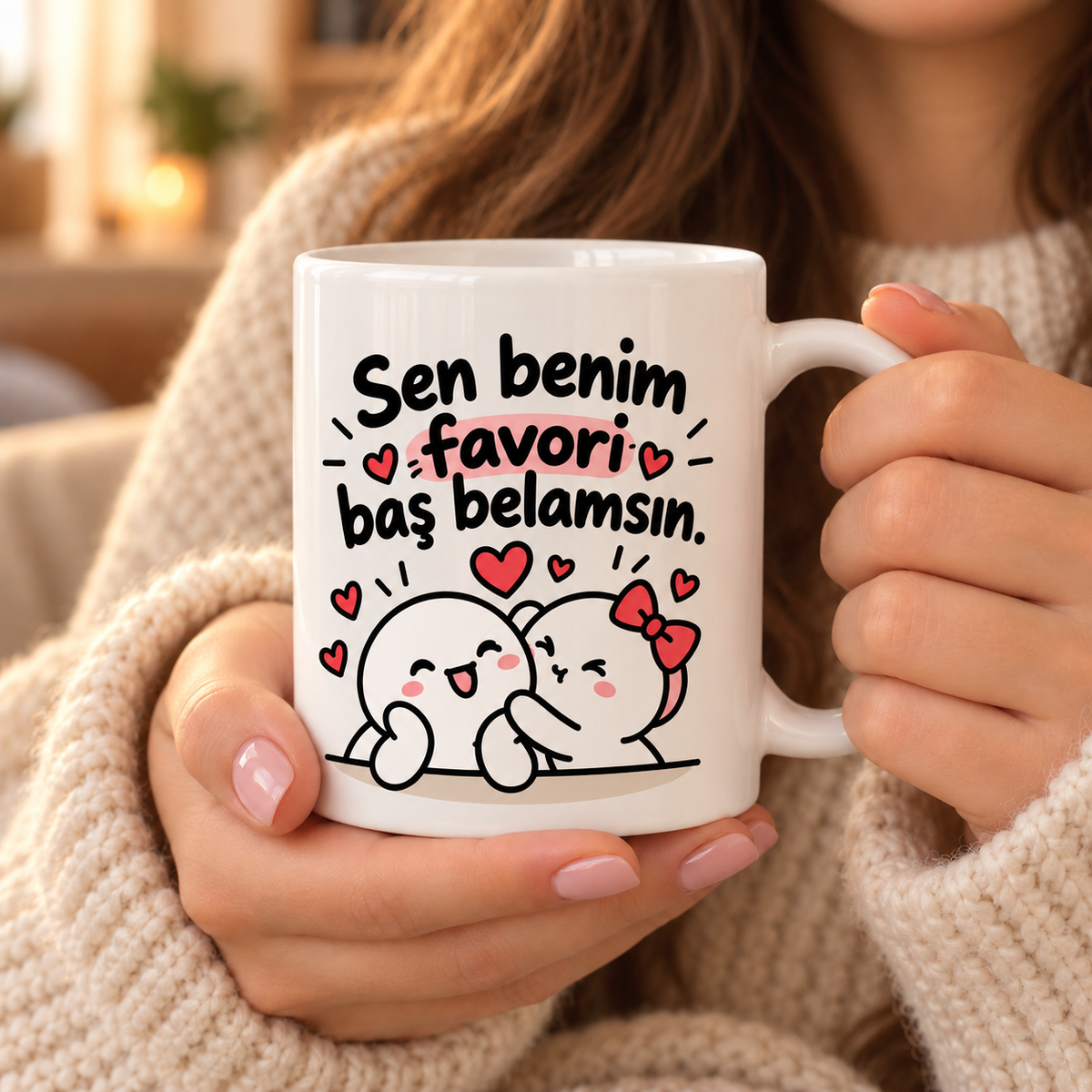 Esprili Tasarım Kupa Bardak