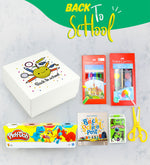 Özel Kutusunda Play-Doh Oyun Hamuru & Faber Castell Boya Kalemi & Sulu Boya & Makas & Mini Dedektif Oyunu Hediye Seti