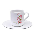 Pembe Baskılı Fincan