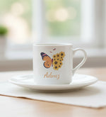 Kelebek Baskılı Fincan