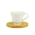 Porselen Fincan & Mehmet Efendi Türk Kahvesi & Bakır Cezve & Godiva Çikolata Hediye Seti