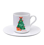 Çam Ağacı Baskılı Fincan