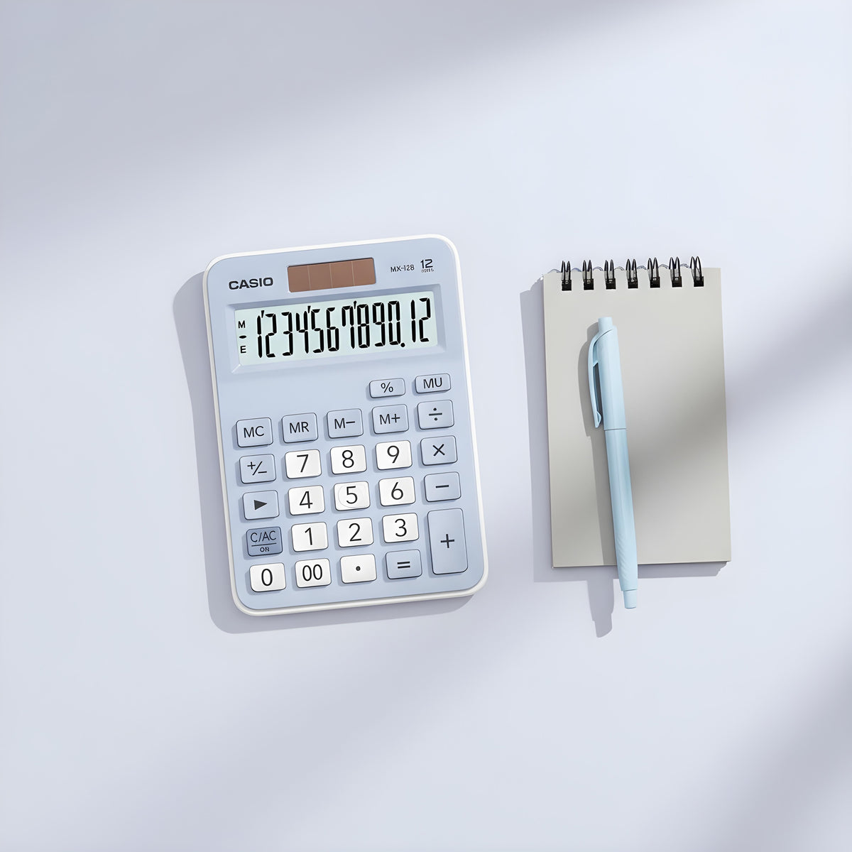 Defter & Beyaz Tükenmez Kalem & Casio Hesap Makinesi & Takvim & Kupa Hediye Seti