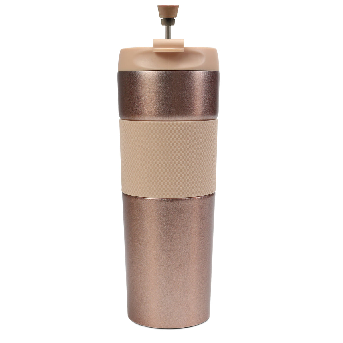 French Pressli Termos & Fincan & 250gr Filtre Kahve & Rebul Kolonya & Kalem Premium Hediye Seti