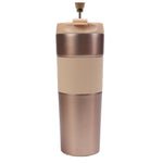 French Pressli Termos & Fincan & 250gr Filtre Kahve & Rebul Kolonya & Kalem Premium Hediye Seti